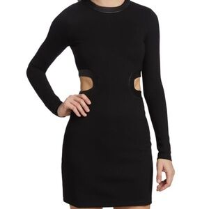 Staud Dolce Cut-Out Minidress